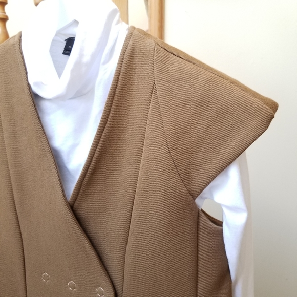 Unique Deisgn Dixie Olive Green Wide Shoulder Vest Size M - Picture 6 of 11